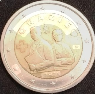 Moneda de 2€ Italia Conmemorativa 2021