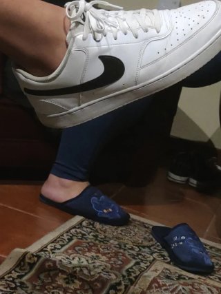 Zapatillas Nike Blancas y Negras
