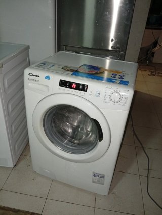 Lavadora Candy 7kg Blanca