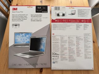 Filtro per la privacy 3M per laptop 15.6