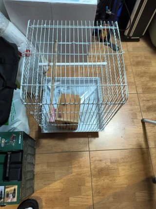 Jaula grande para pájaros