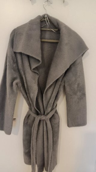 Abrigo Gris Adolfo Domínguez Talla S