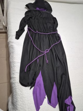 Disfraz Negro y Morado