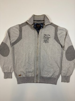 Jersey con cremallera PME Legend Gris Talla L