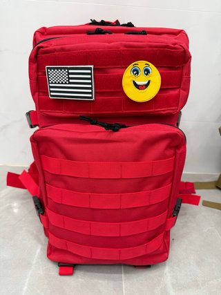Mochila Táctica Militar Roja 50L nueva