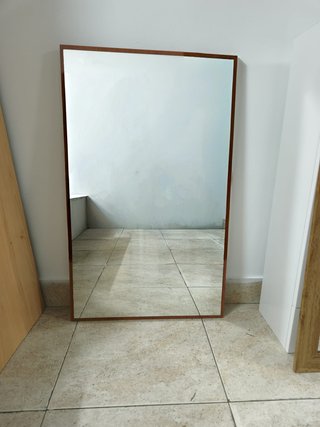 Espejo Rectangular color cerezo 55x90 cm