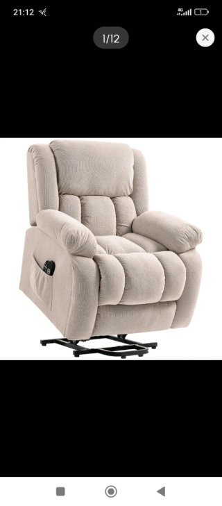 Sillón Relax Reclinable Beige