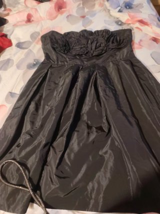 Vestido de fiesta negro talla pequeño