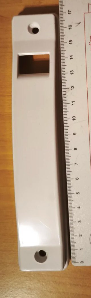 Embellecedor para persiana color blanco
