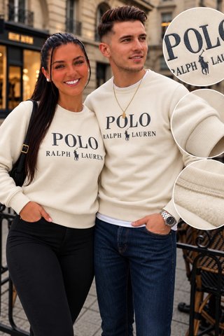 Sudadera Ralph Lauren Beige
