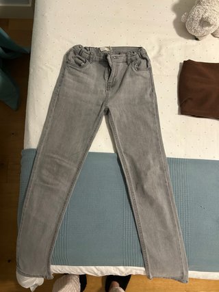 Pantalones Grises de Niño Talla 12-13