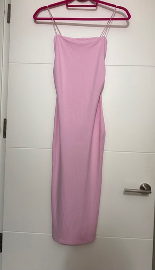 Vestido rosa Zara