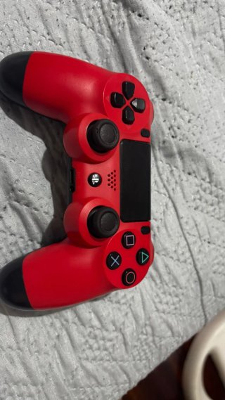 2 Mandos PlayStation 4 (PS4) 1 Rojo y otro negro