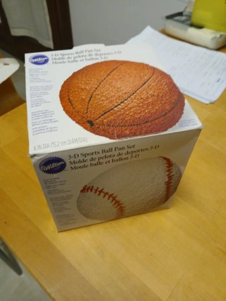 Molde para Bizcocho Pelota 3D Wilton