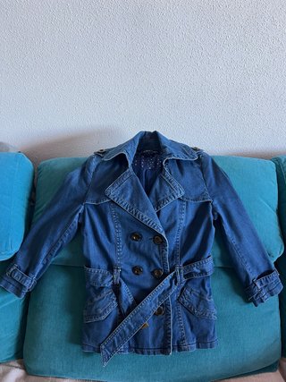 Chaqueta Vaquera de Media Manga