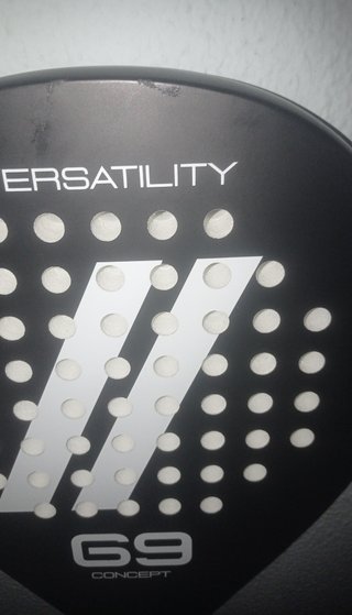 pala padel con defectos esteticos