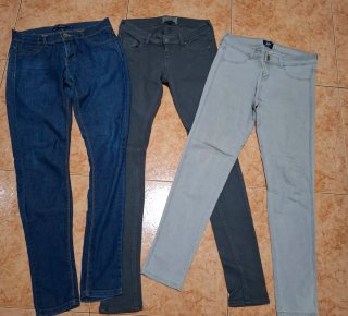 Lote de 3 pantalones mujer talla 38