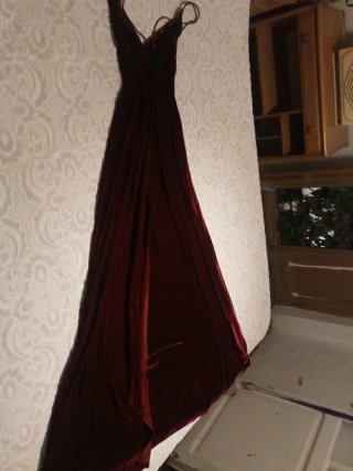 Vestido de fiesta rojo