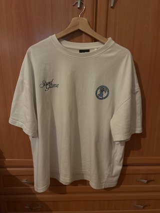 Camiseta Blanca Estampada