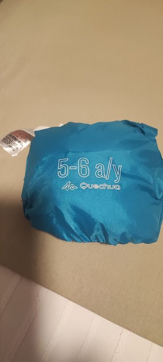 Impermeable Quechua Talla 5-6 Años