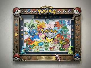 Lámina Collage Fan-Art Pokémon