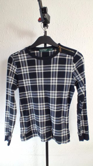 Camiseta Manga Larga Ralph Lauren Cuadros