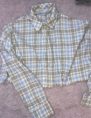 Camisa de cuadros Bershka Talla XS