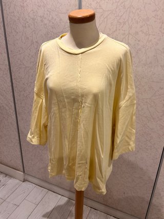 Camiseta Amarilla Oversize