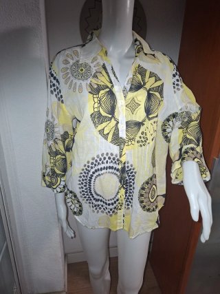 Camisa Estampada Frank Walder talla L