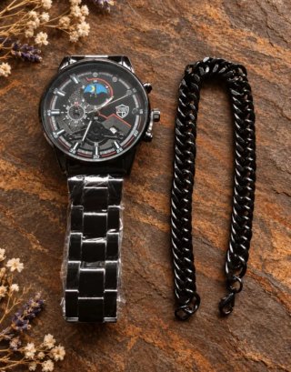 Reloj de Hombre y Pulsera