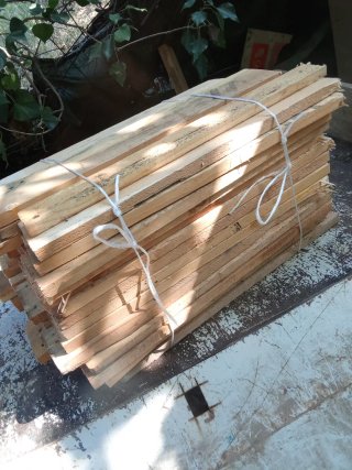 Listones de madera