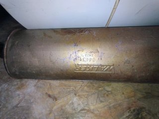 Tubo de escape trasero Seat 131 1600cc