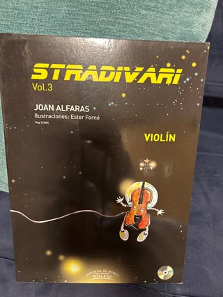 Libro de Partituras Stradivari Vol. 3 Violín