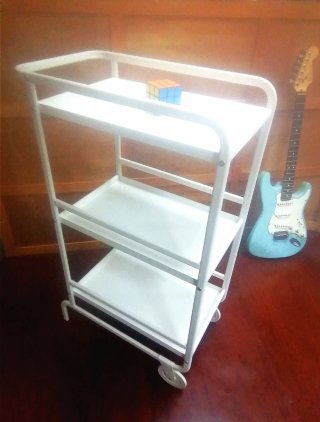 Carrito camarera de METAL LACADO