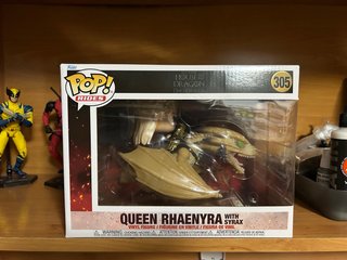 Funko Pop Rides Queen Rhaenyra with Syrax 305