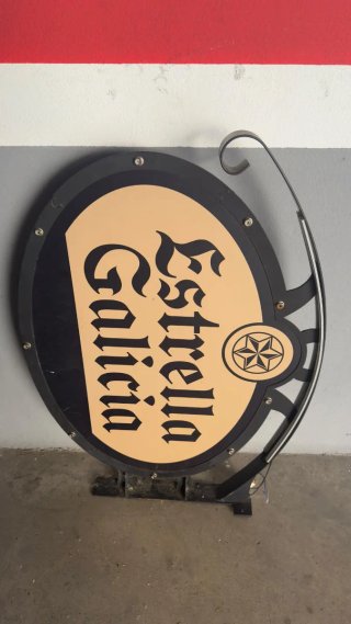 Cartel Luminoso Estrella Galicia