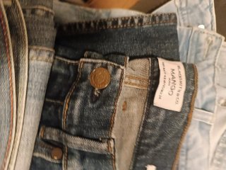 Pantalón Massimo Dutti Beige Talla M