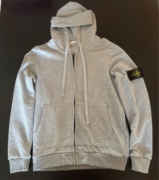 Sudadera con Capucha Stone Island Gris