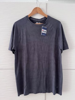 Camiseta FILA deportiva gris talla L NUEVA