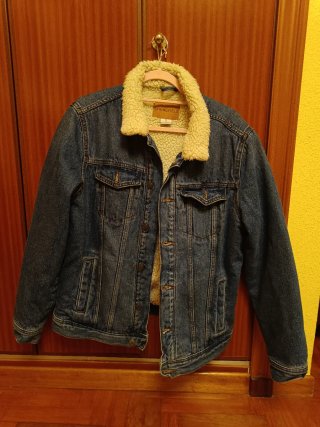 Cazadora vaquera con borreguillo Springfield