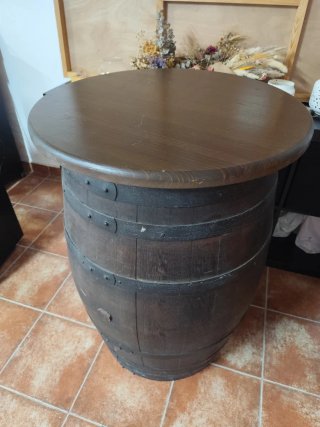 Mesa de Barril de Madera Venta en persona