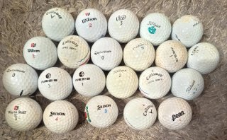 Lote de 22 Pelotas de Golf Variadas