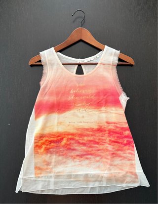 Top Salsa estampado atardecer talla S