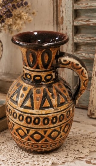 Jarrón Vintage de Cerámica