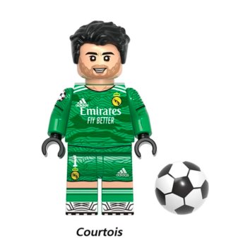 Minifigura LEGO Courtois Real Madrid compatible