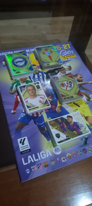 Lote 260 Cromos La Liga 26/27 Sin Repetir