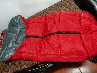 Saco de Invierno para Silla de Bebé Rojo