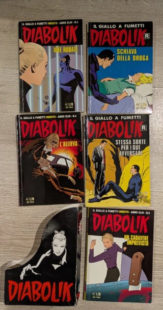 Lotto fumetti diabolik