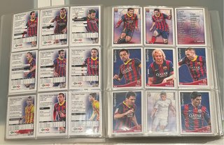 Colección Cromos futbol fichas de la liga 2015