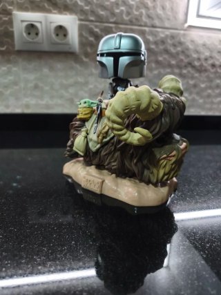 Funko Pop The Mandalorian & The child on bantha